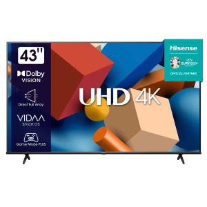 Hisense 43 inch 4K UHD VIDAA Smart TV 43A6KS