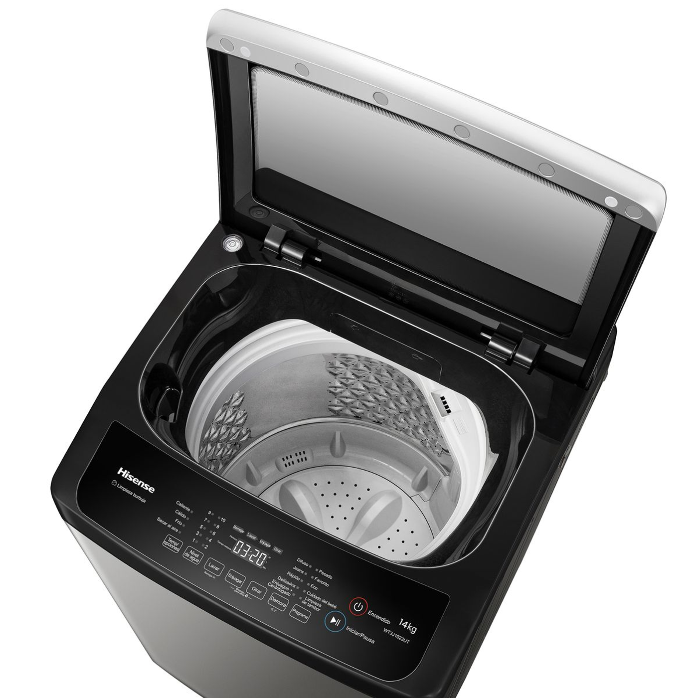 Hisense 14Kg Top Loader Washing Machine -Titanium Grey - Image 4