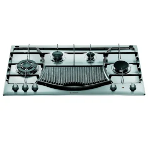 Ariston Built-in Gas/Electric Hob 5 Burners Silver | PH 941 MSTBGH