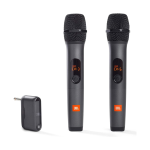 JBL Wireless Two Microphone System with Dual-Channel Receiver