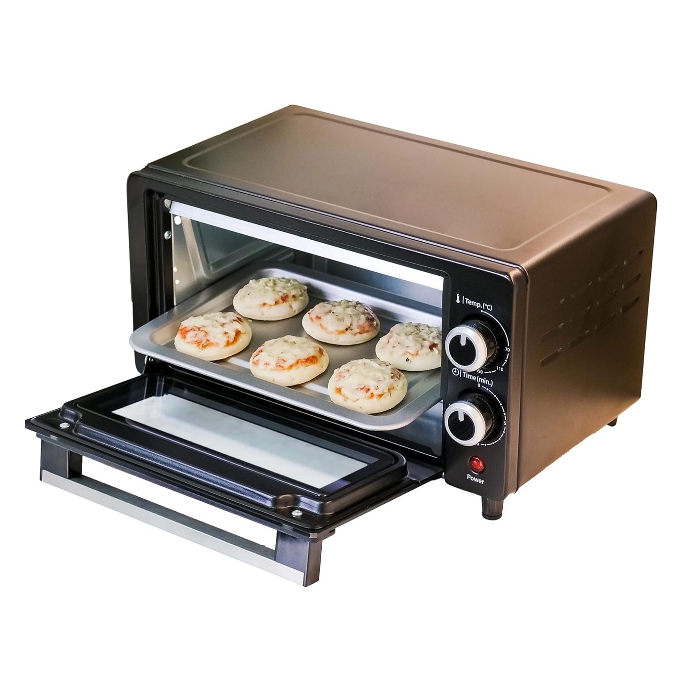 Panasonic 9L Double Glazed Glass Toaster Oven