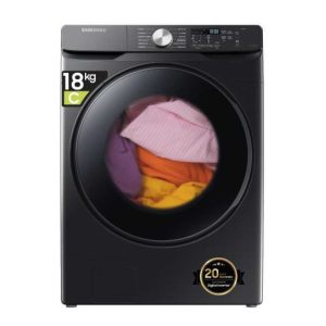 Samsung 18kg Front Load Washer with Smart AI Control, Add Wash, Air Wash, WF18T8000GV