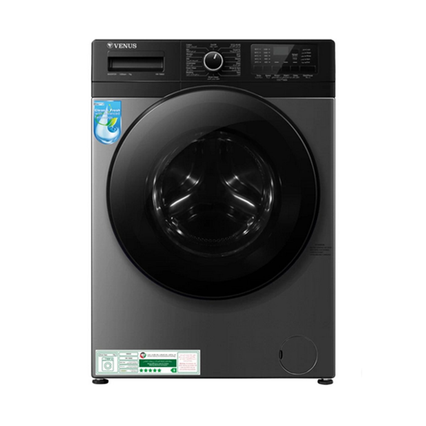 Venus 7kg Full Automatic Front Load Washing Machine VW708SD