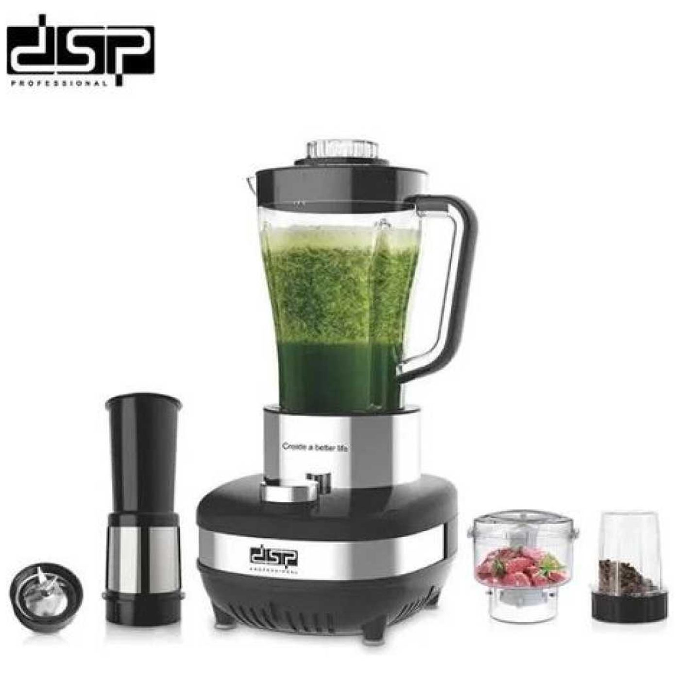 DSP Powerful Commercial Food Processor With Juicer