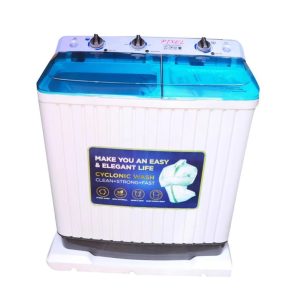 Pixel 8Kg Twin Tub Washing Machine – White