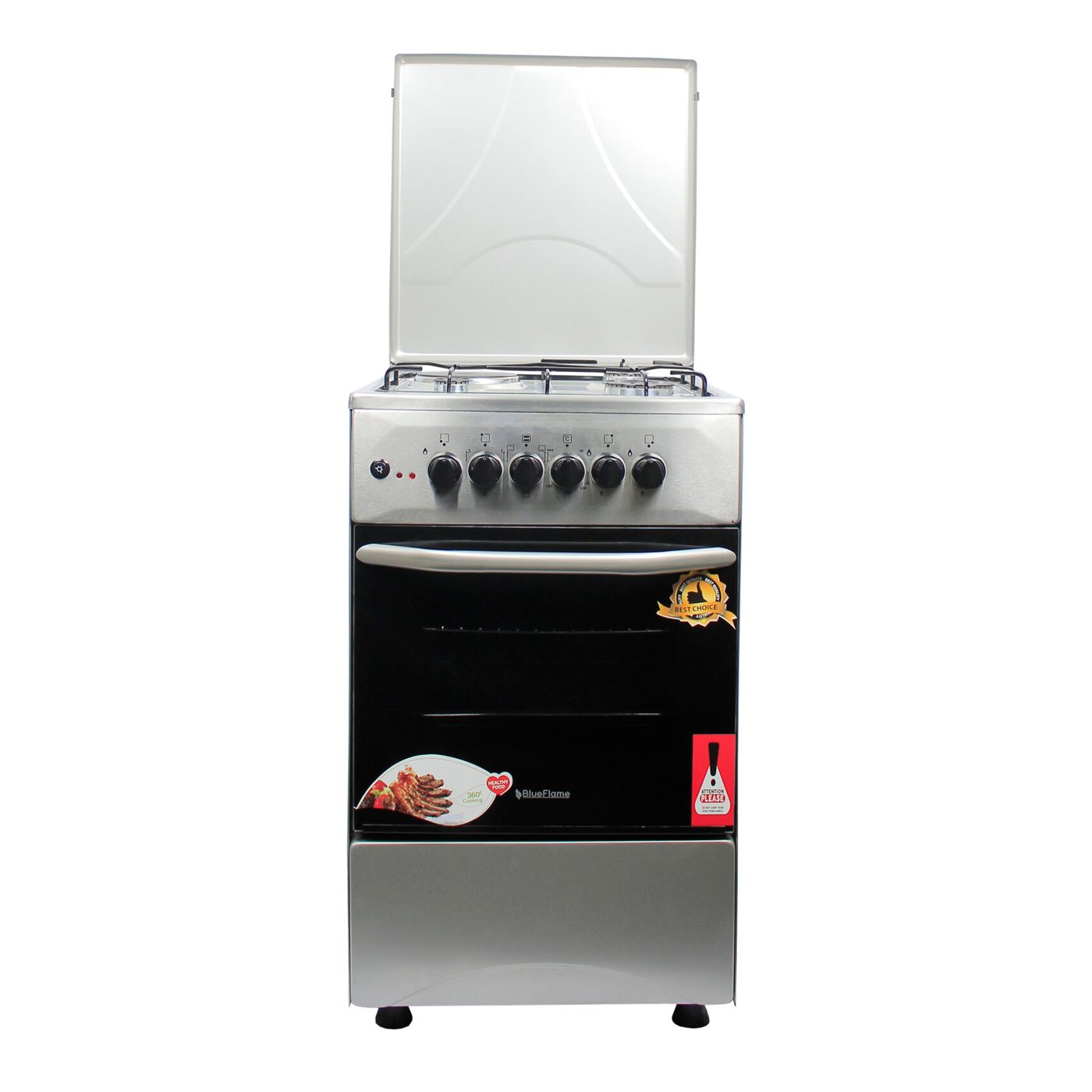 Blueflame Cooker C5031E – I 50x50cm 3 Gas Burners And 1 Electric Plate