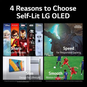 LG OLED 55 inch C1 Series 4K UHD Smart TV