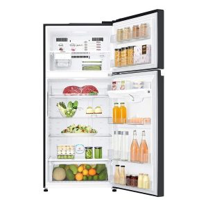 LG 547L Top Freezer Fridge in Black