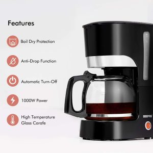 Alternative view of Geepas 1.5L Coffee Maker Filter Coffee Machine | GCM6103