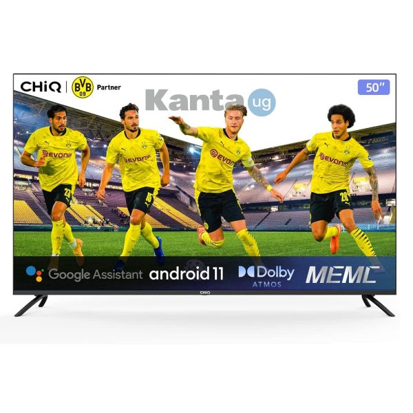 CHiQ 50 Inch LED Smart TV 4K UHD Android TV