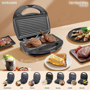 Sonashi 7-in-1 Multi Snack Maker SSM-862