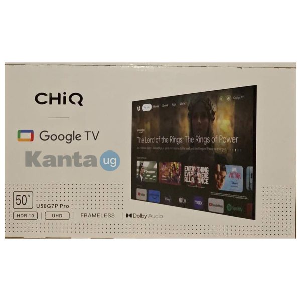 CHiQ 50 Inch LED Smart TV 4K UHD Android TV