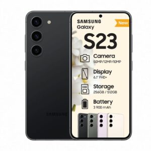 Alternative view of Samsung Galaxy S23 256GB Dual Sim (Black)