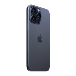 Alternative view of Apple iPhone 15 Pro Max Dual 512GB (Blue Titanium)