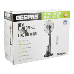 Geepas 16 Mist Fan with Remote Control GF21160 4