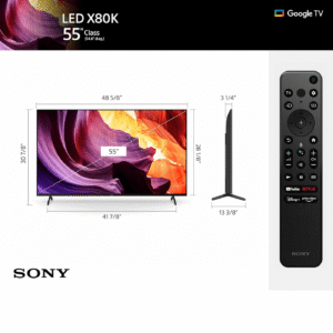 Sony 55 Inch 4K Ultra HD LED Smart Google TV 4