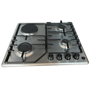 IQRA 60cm Built in Hob 3 Gas Burners + 1 Hotplate IQBH631SS