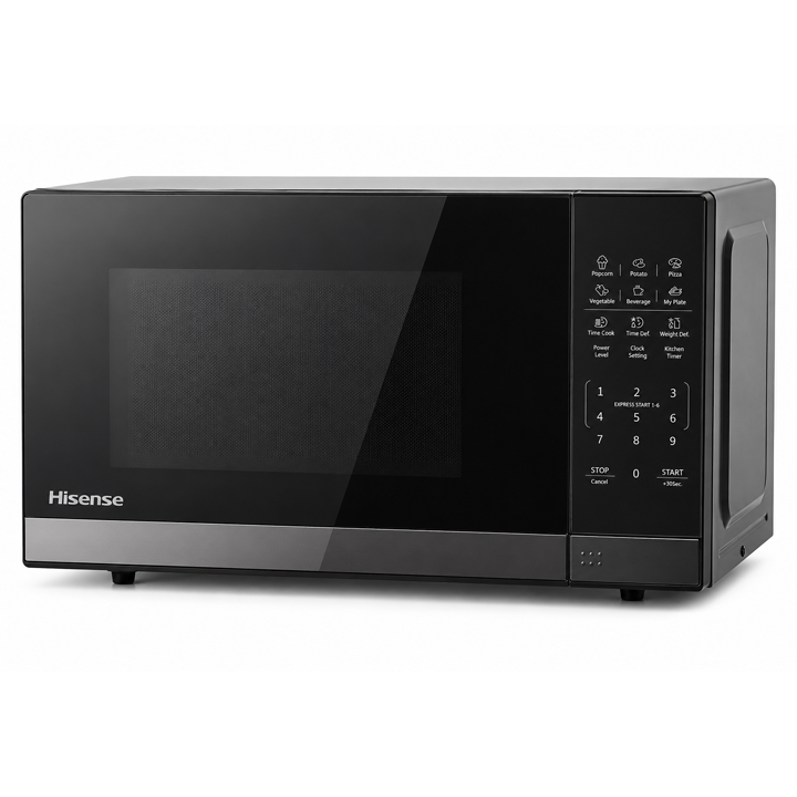Hisense 37 Litres H37MOBS5X Microwave Oven – Black Stainless Steel