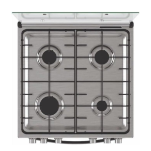 Alternative view of Indesit IS67G1PCX 60x60cm Full Gas Cooker – Stainless Steel
