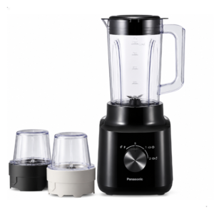 Panasonic MXCP3121KTZ Blender – 450W, 1.45L Plastic Jar + 2 Dry Mills