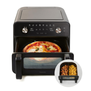 Panasonic NFBC1000KUA Air Fryer 10L Dual Basket, 2450W