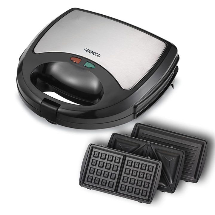 Kenwood SMM01.A0BK 3-in-1 Sandwich Maker 750W