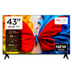 TCL 43S5K 43 Inch QLED Google TV – HDR10, Dolby Audio