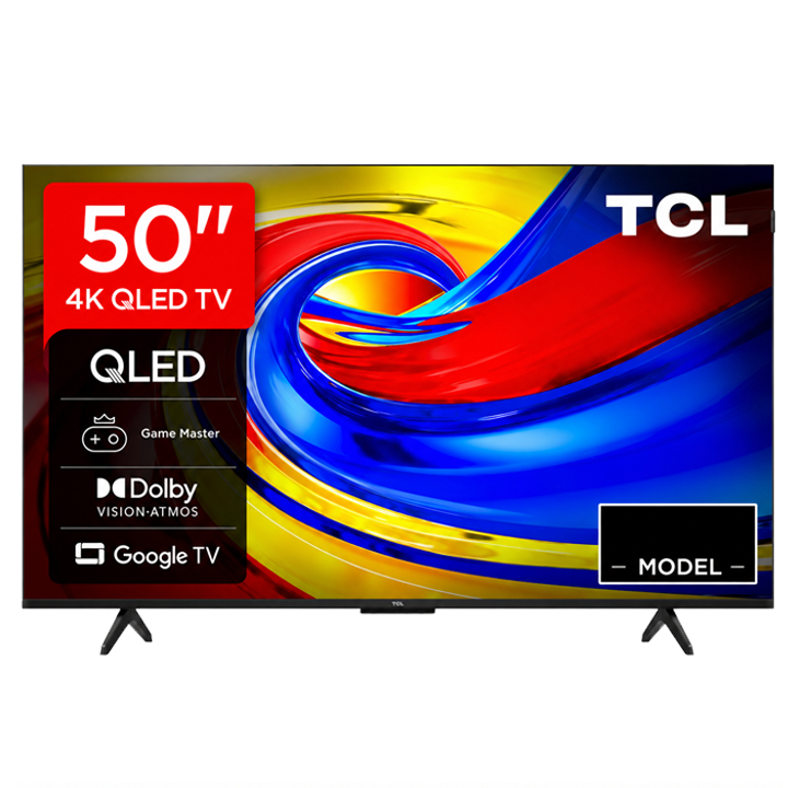 TCL 50 Inch 50P7L 4K Quantum Dot QLED Google TV