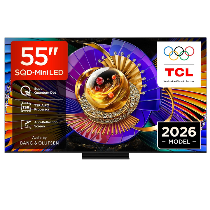 TCL 55 Inch 55C7L Premium SQD Mini LED 4K Google TV