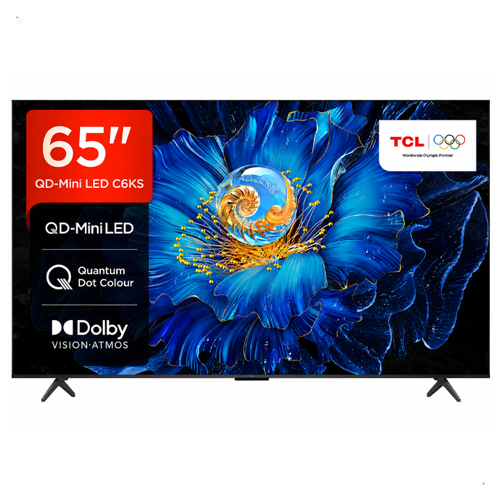 TCL 65 Inch 65C6K QD Mini LED 4K Smart Google TV