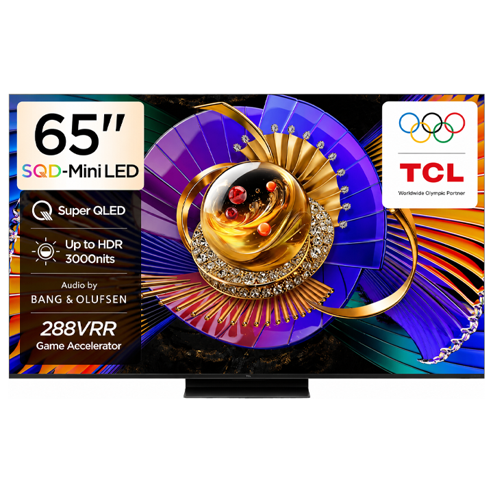 TCL 65 Inch 65C7L Premium SQD Mini LED 4K Google TV