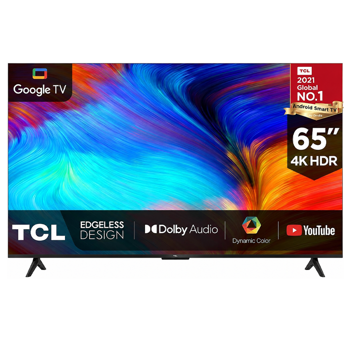 TCL 65 Inch 65P/V635 4K UHD HDR Google TV